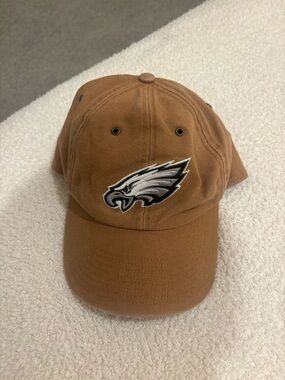 Philadelphia Eagles Brown Logo Baseball Cap